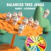 Juguete de árbol de equilibrio Spaceman, juguetes educativos Montessori de matemáticas para niños, tabla de equilibrio, juegos de mesa de interacción entre padres e hijos
