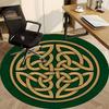 1 st Keltische Knoop Kantoor Ronde Vloerkleed, Mat Geschikt Voor Kantoor, Onder Kantoorbureaus Slaapkamer Woonkamer Huisdecoratie, Kamer Decor