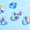 14mm AB Color Crystal Pendant Glass Beads Heart/Star/Bear Charms Beads for Jewelry Making Necklaces Earrings DIY Bracelets
