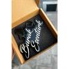 Hand Written Personalized Plexiglass Mirror Ornament