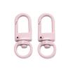 50Pcs/Lot Colorful Mixed Color Alloy Snap Lobster Clasp Hooks Keychain Findings for DIY Keychain Necklace Bracelet Accessories