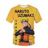 Sommer Naruto Hip Hop T-skjorter For Menn Anime Kakashi Streetwear O-hals Kortermet Herre T-skjorte Tegneserie Grafisk Topper Klær
