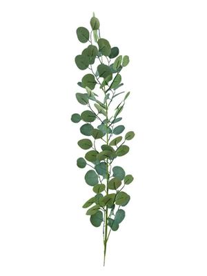 2 Pcs Artificial Plant Stems 100cm Long Stem Bamboo Leaves Stem Eucalyptus Mulberry Branch Faux Greenery Fake Plants for Wedding Home Decoration