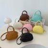 Childrens Cute Heart Embroidered Girls Pu Mini Bag With Breathable And Lightweight Design For Kindergarten Use