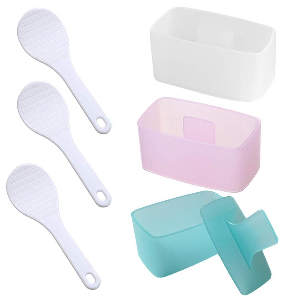 3Pcs Colorful Japanese Cuisine Onigiri Mold DIY Mini Sushi Maker Kit  Kitchen Utensil