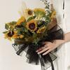 Pearl Lace Net Flower Wrap Paper Lace Mesh Bouquet Packaging  Holiday Party Decoration