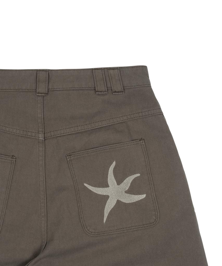THE COLDEST MOMENT Tcm Starfish Half Chino Pants (Beige)