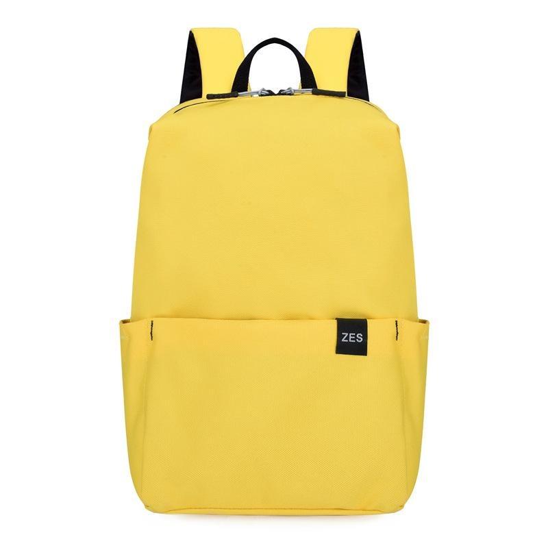 Colorful Backpack for Men and Women, Lightweight Campus Student Backpack, Large Capacity, Simple and Fashionable Backpack