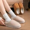 Autumn and Winter New Cotton Slippers Home Indoor Warm and Velvet Couple Non-slip Shoes