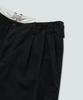 Pilpeu Oxford Washed Shorts (Black)