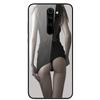For Xiaomi Redmi Note 8 Pro Case Tempered Glass Fashion Lovely Phone Cases for Redmi Note 8 8T Note8 8Pro Back Cover Funda Coque