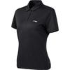 Li-Ning Fashion Versatile Solid Color Sports Polo Shirt Women tops Black APLW518-2