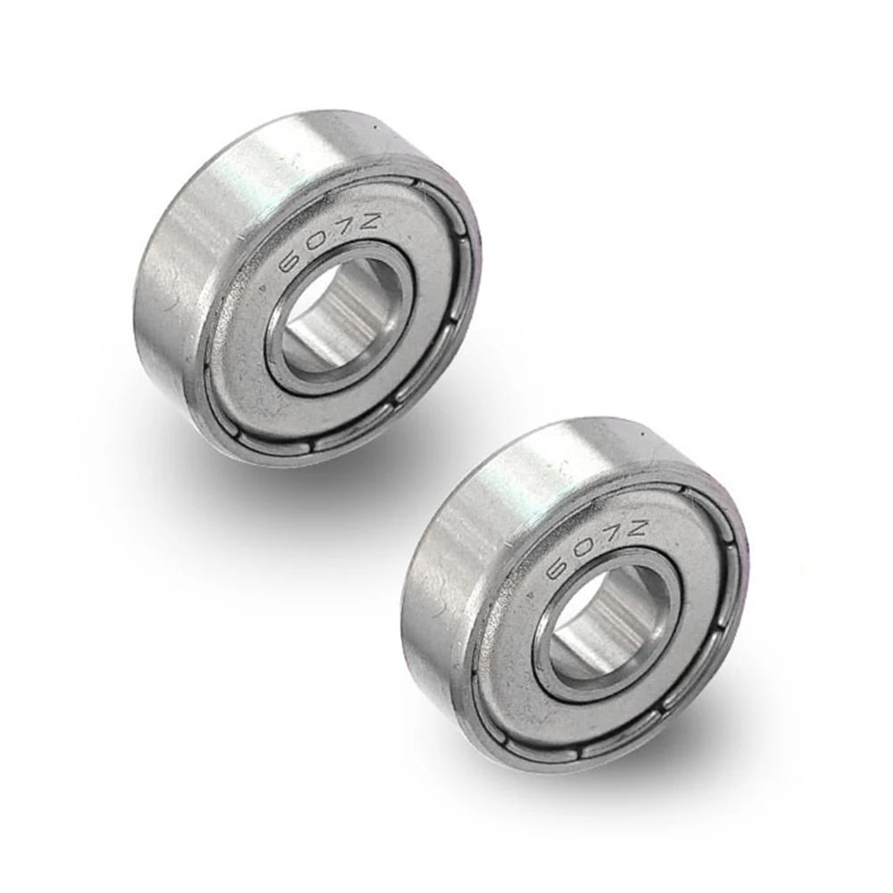 10-30PCS Bearing 607ZZ 7x19x6mm Carbon Steel Ball Bearings Deep Groove Miniature Bearings for Skateboard Scooter Motor