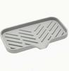 Silicone Kitchen Sink with Faucet Guard, Quick-Dry Tray for Soap Dish and Sponge, Countertop