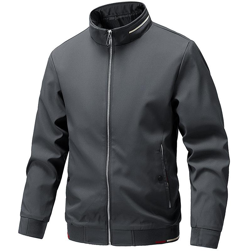 Men's Jacket Spring and Autumn New High-end Business Jacket Versatile Fashion Men's Top
