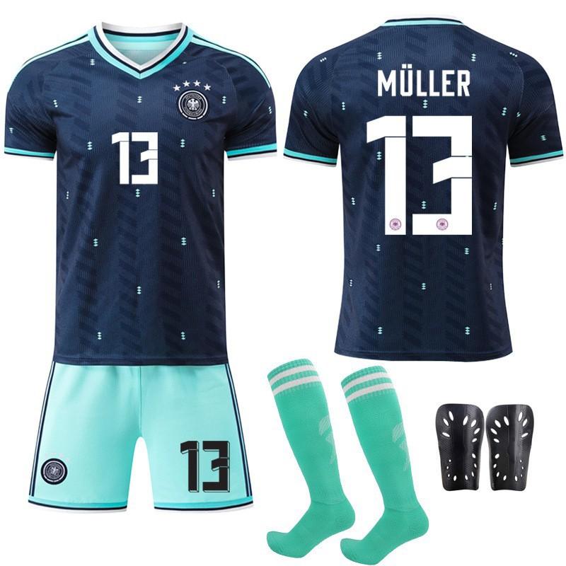 2627 Allemagne Extérieur Coupe du Monde N°. 8 Cross Jersey 7 Hafertz 10 Musiara Combinaison Uniforme de Football Homme