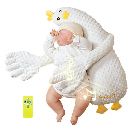 Suzeta Palmă Calmantă pentru Bebeluși Jucărie Moale de Pluș Ajutor pentru Somn Pernă de Suport pentru Somnul Bebelușilor Jucărie Calmanta Anti-Sperietură pentru Sugari