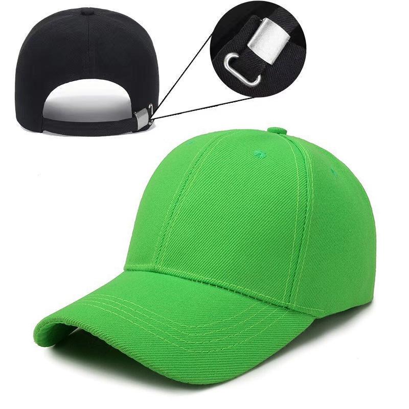 New Solid Color Unprinted Baseball Cap Men's Outdoor Fishing Korean Version Cap Women's Simple Trendy Shade Sun Protection Hat