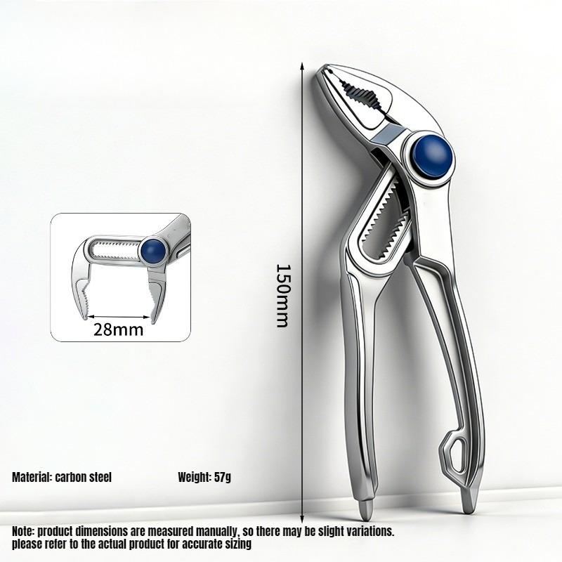 2026 New Mini Groove Joint Pliers Push Lock V Jaw Adjustable Multi Grip Hand Tool for Car Auto Repair Mechanic Workshop