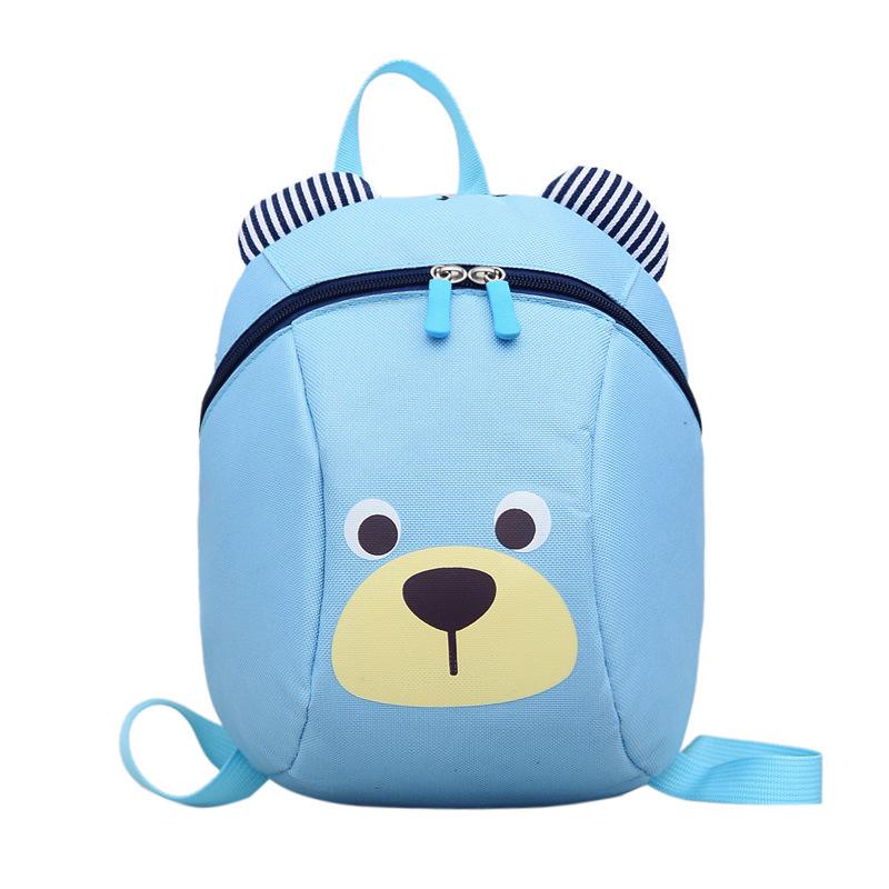 Little Bear Anti-Lost Backpack for Ages 1-3: Cute Pig Design for Boys & Girls, Ideal for Kindergarten and Preschool.