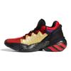 D.O.N. Issue #2 J Mitchell Breathable Low Top Children's Basketball Shoes Black Red Gold FZ1426