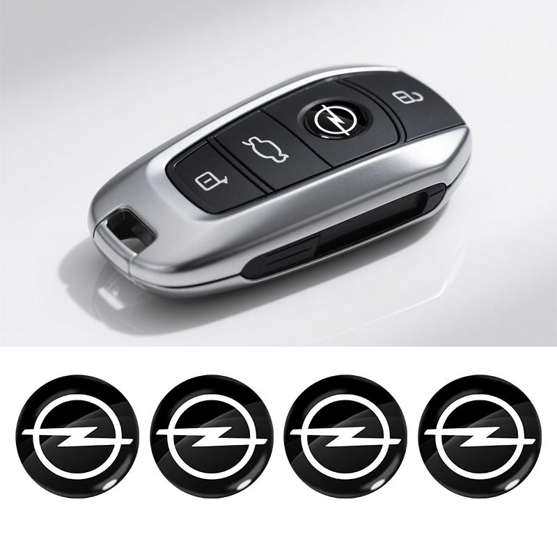 14mm Speciální samolepky odznaků pro klíče od dálkového ovládání auta Pro Opel Astra j Insignia Astra g Corsa Zafira b Mokka Vivaro Meriva