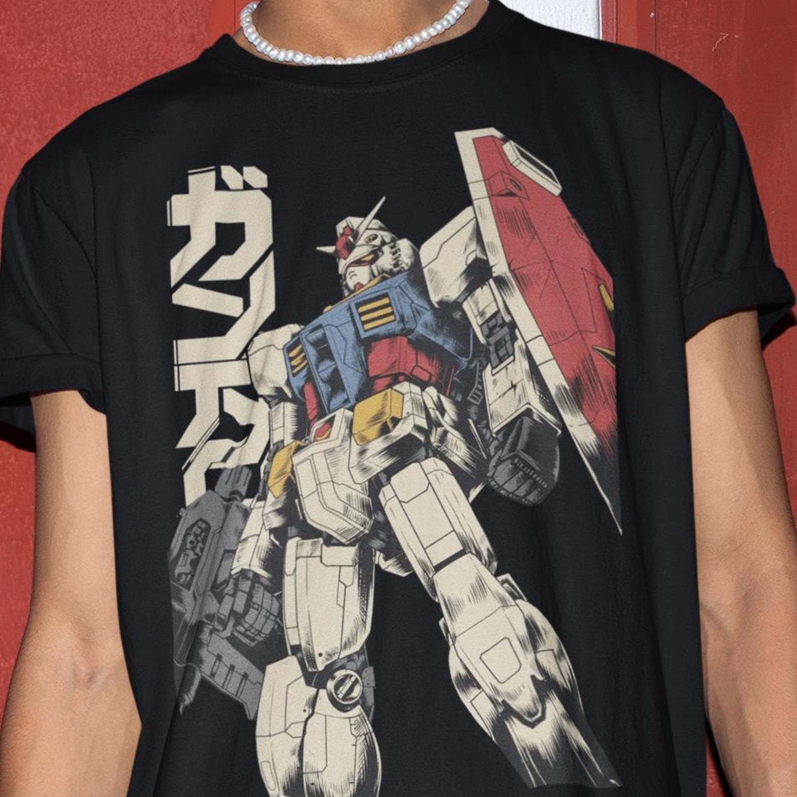 Unisex, Gundam Shirt, 90s Anime Shirt, Vintage Shirt, Robot Anime Lovers GIFT Tshirt, Anime Japanese Manga Tshirt, Retro Gundam Anime Shirt L