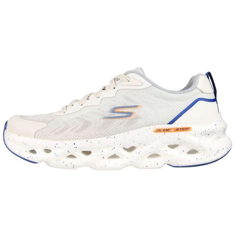 Skechers Go Run Swirl Tech Bubble Fabric Low Top Casual Running Shoes Men sneaker White 220546-WHT 40