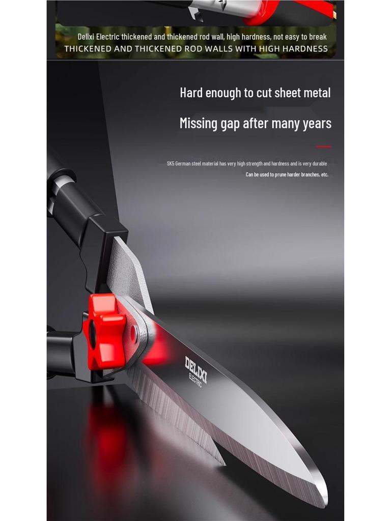 Delixi Electric Pruning and Hedge Shears for Gardening