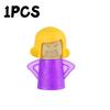 1-1pc Angry Mama Oven Steam Microwave Refrigerator Easily Remover Oil Dirt Fridge Deodorizer Kitchen Useful Cleaning Tools