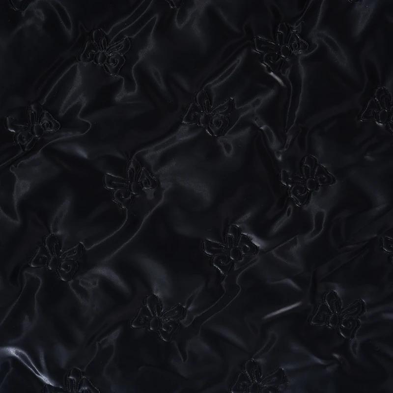100x137cm Matte Down Jacket Waterproof Fabric Embossed PU Fabric for Luggage Apparel Sewing Fabric Cloth for Diy Material