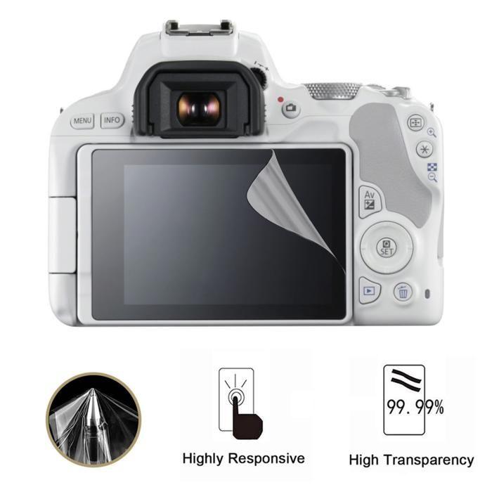 Protection écran - Phonillico - Pack 2 - Canon EOS 200D-M50-M100 - Résistant - Ultra mince