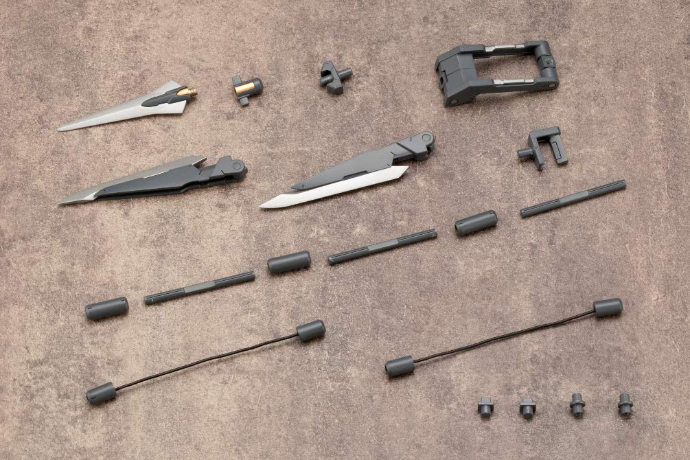 Kotobukiya Modeling Support Goods Weapon Unit 11 Trident Total Length Approximately Plastic Model M.S.G Spear, 204mm, Non-Scale