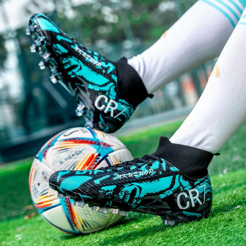 Neue Herren Fußballschuhe für Ultraleicht' Stollen' FG/TF Professionelle Fußballstiefel Unisex Rutschfestes Training Außenfeld Rasen Schuhwerk