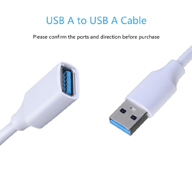 USB3.0 Extension Cable with On/Off Switches Male to Female for Quick Data and Power Access in Home and Office