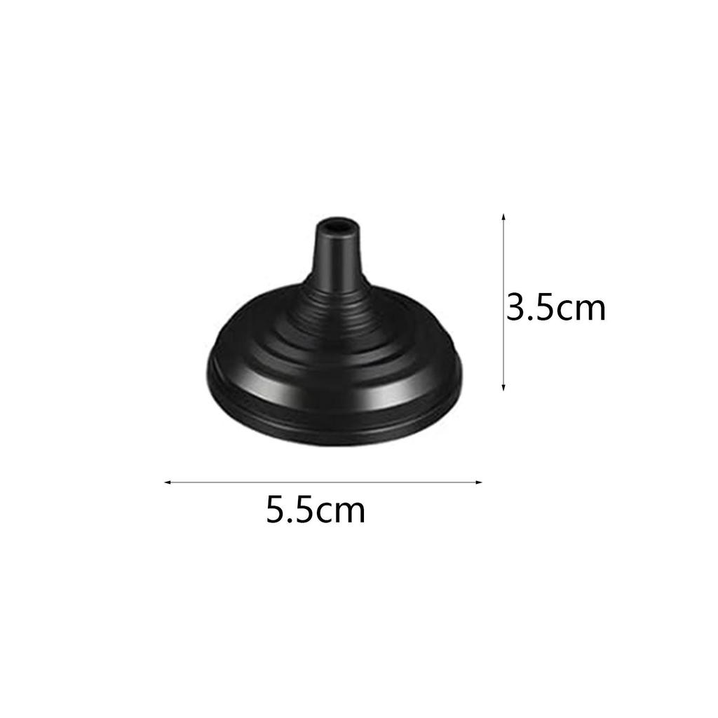 20 Pieces Miniature Flag Stand 5.5x3.5cm Accessories Hole Diameter 0.24inch Small Flag Base for Living Room Lightweight Sturdy