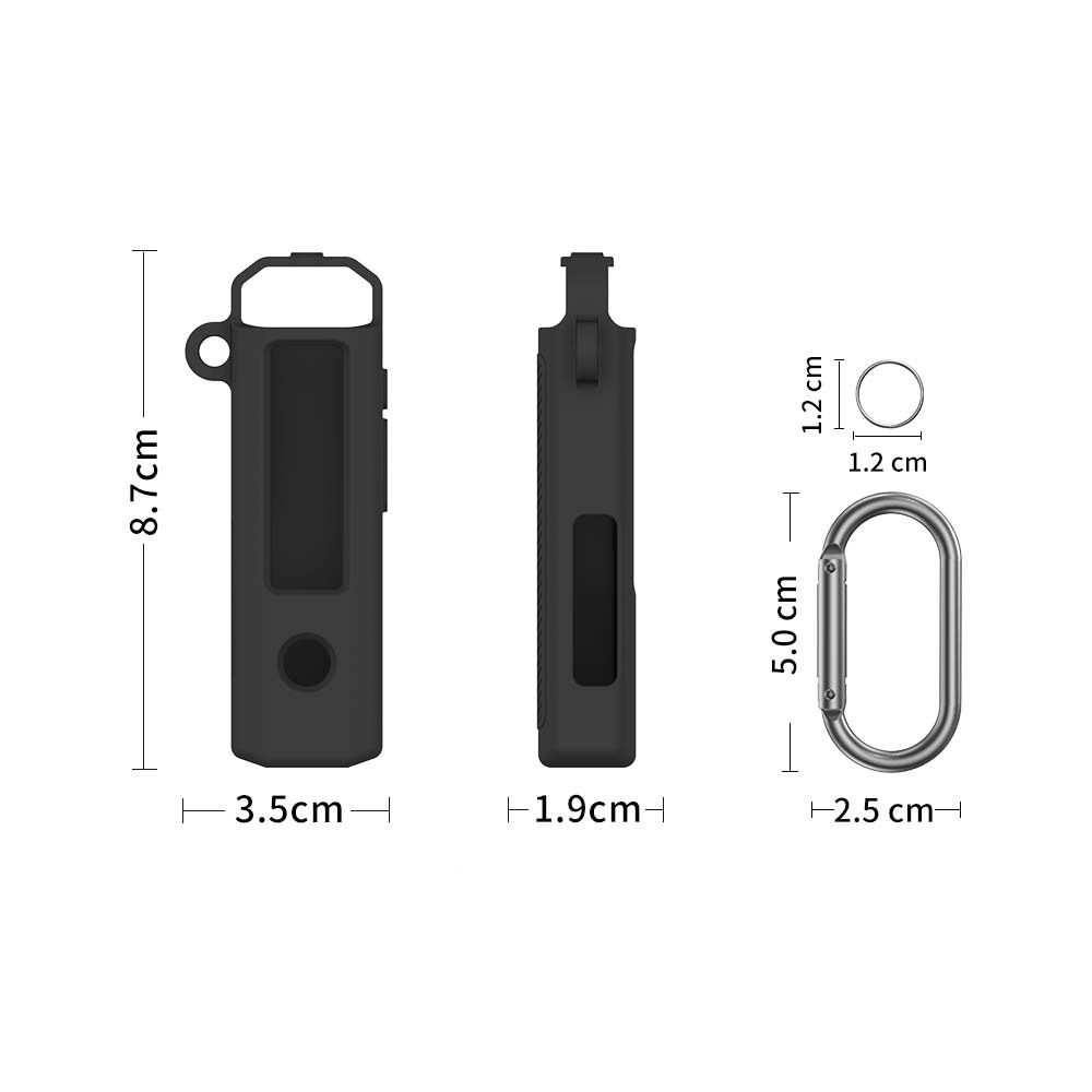 Custodia Antigraffio per Lettore MP3 Guscio Morbido Anti-caduta per FiiO SNOWSKY ECHO NANO Viaggio