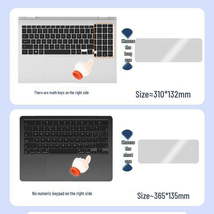 Universal Laptop Keyboard Protector for Apple, Dell, Asus, Huawei, and Xiaomi