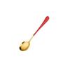 Korean Style Cute Watermelon Stainless Steel Long Handle Spoon