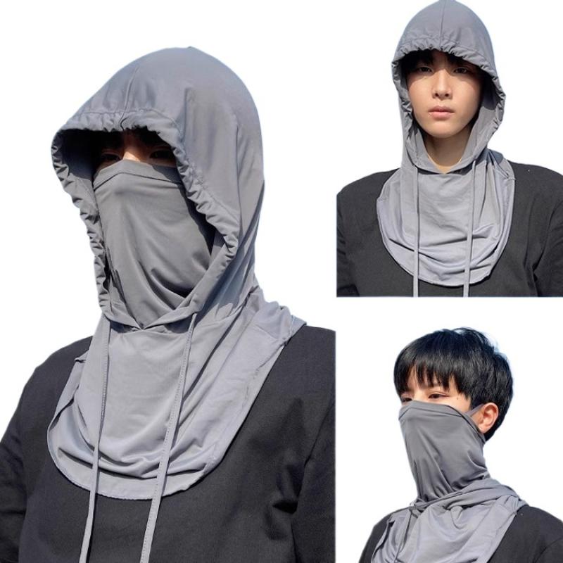 Balaclava Men Women Face Mask Sun/UV Protection Breathable Long Neck Covers for Cycling Climbing Fishing Hooded Hiking Hat