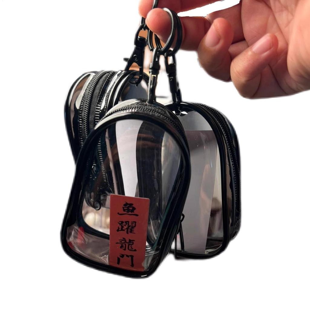 Clear Zipper Storage Bags Charging Cable Bags with Zipper Portable Dust-Proof Storage Bag for Bracelets and Data Cables