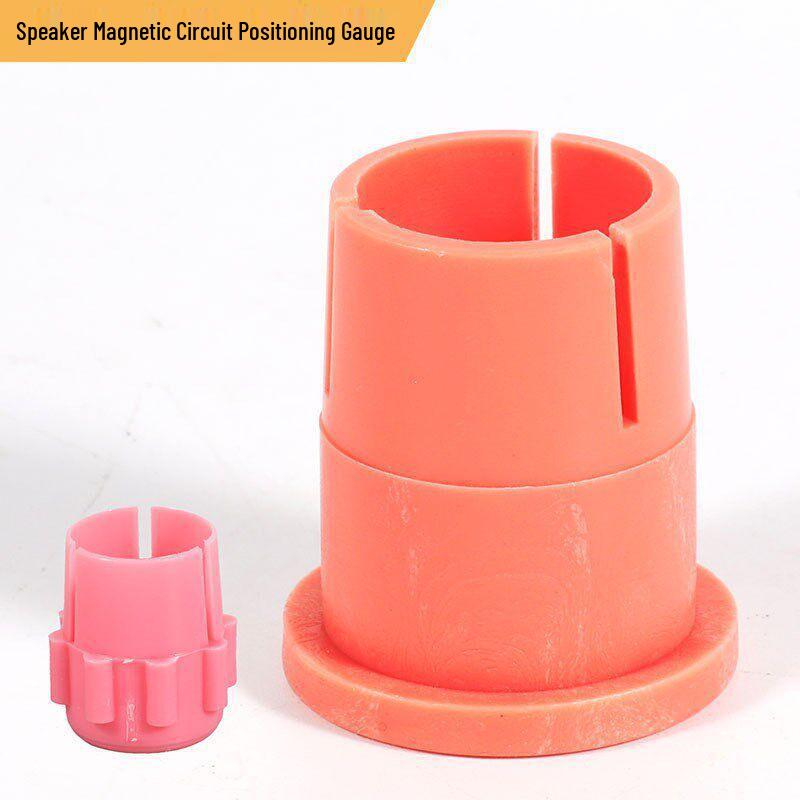 

Speaker Magnet & Voice Coil Repair Set: Bass Magnet Positioner, Treble Offset Fixture, Stator Repair Parts 13 Core Tweeter Insert 12.9mm