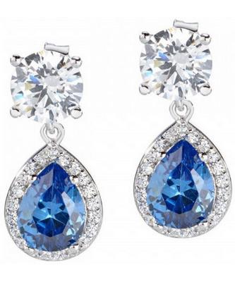 Tesori Zircons Stone SAIW10 Women's Earrings