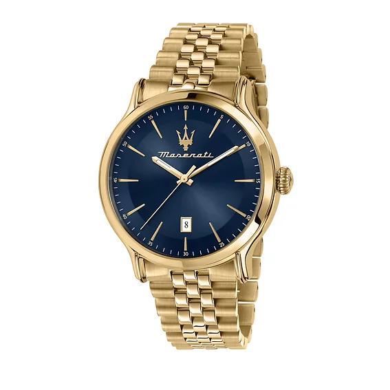 Maserati Epoca Sınırlı Üretim Paslanmaz Çelik Siyah Kadranlı Quartz R8853118023 100M Erkek Saati