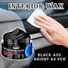 KJM - All-In-One Black Plastic And Leather Repair Agent - Car Interior Restoration Paste, Featuring Color Correction, Glossy Pol