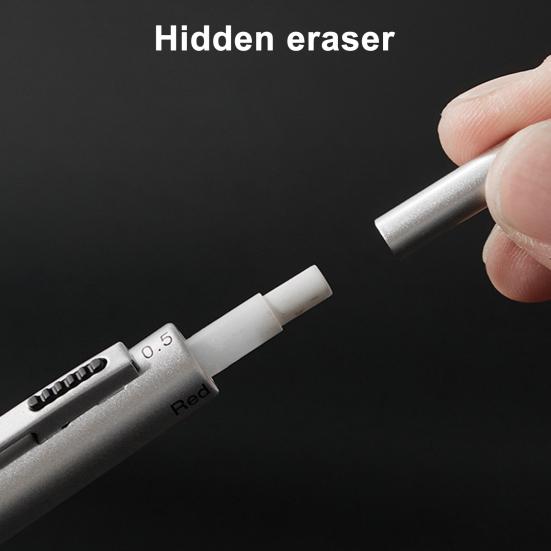 Auto Sensing Pen Multicolor Ballpoint Pen Smooth Writing Pen Replaceable Pen Refills Metal Signature Pen