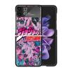 All JoJo's Bizarre Adventure Clear Phone Case For Samsung Z Flip 7 6 5 4 3 Galaxy ZFlip7 ZFlip6 ZFlip5 ZFlip4 ZFlip3 5G Print Co