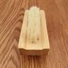 2Pcs Bamboo Handle Nail Art Scrubbing Brush Bristles/Sisal Nail Gap Cleaning Tool  Kitchen Cleaning