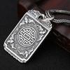 Fang Pai Pixiu Pendant Men's and Women's Necklaces Plated Trendy Retro Pendant Hanging Rope Jewelry