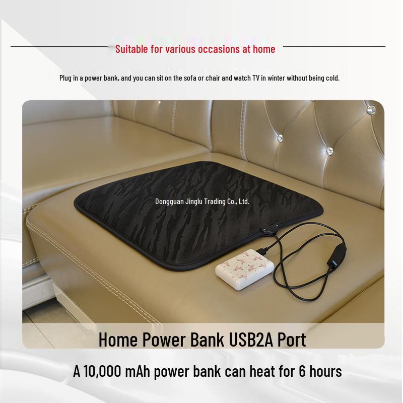 X005 Universelles USB-Heizkissen für Auto, Sofa oder Bürostuhl - Elektrischer Winterwärmer